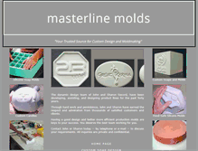 Tablet Screenshot of masterlinemolds.com